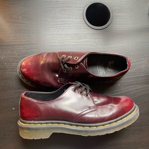 Dr. Martens Cherry Red Oxfords